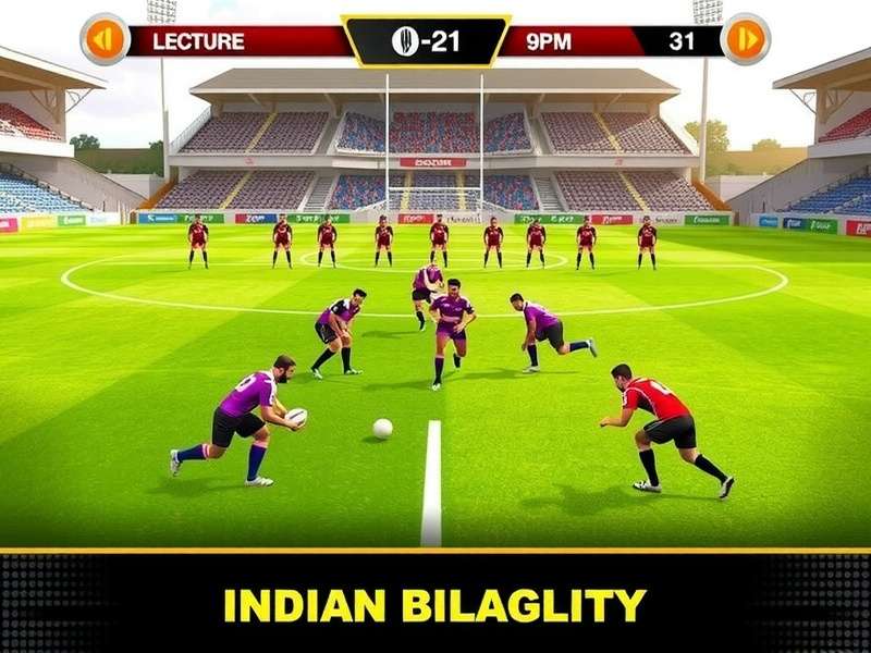 Indian Rugby Champions in Action Indian Rugby Champions Gameplay Screenshot